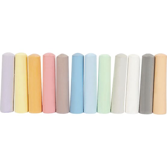 Small Foot Set of large colored chalk 3 packs