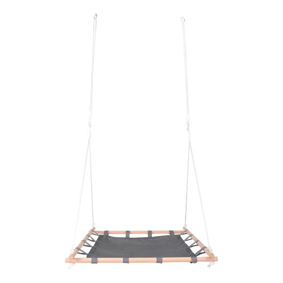 small foot Swing in a Wooden Square Frame