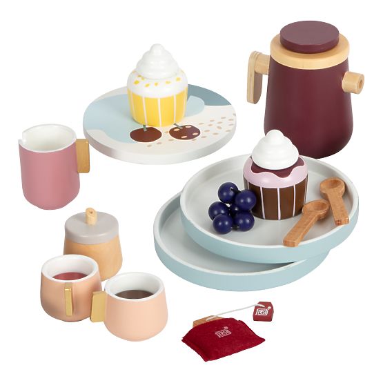 small foot Tea and Coffee Set Tasty