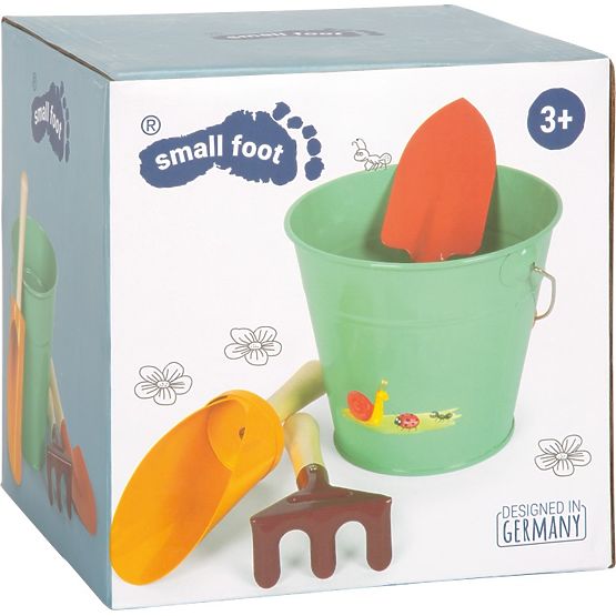 small foot Tiny Garden Garden Tool Set with Bucket