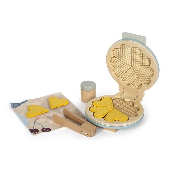 small foot Waffle Maker Set with Accessories Tasty