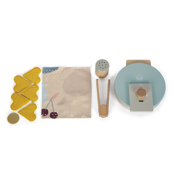 small foot Waffle Maker Set with Accessories Tasty