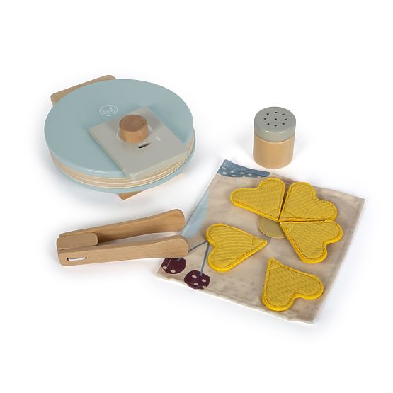 small foot Waffle Maker Set with Accessories Tasty