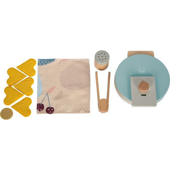 small foot Waffle Maker Set with Accessories Tasty