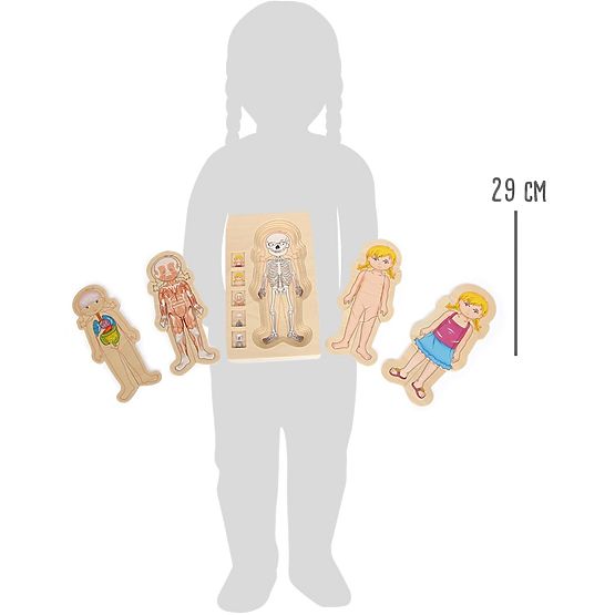 Small Foot Wooden anatomy puzzle