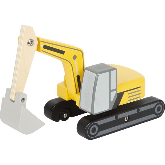 small foot Wooden Crawler Excavator