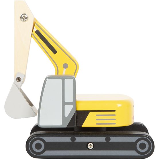small foot Wooden Crawler Excavator