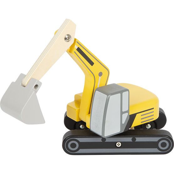 small foot Wooden Crawler Excavator