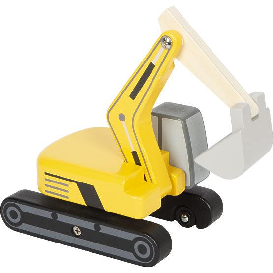 small foot Wooden Crawler Excavator