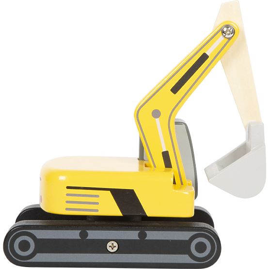 small foot Wooden Crawler Excavator
