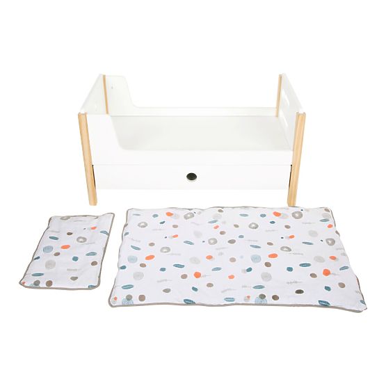 small foot Wooden Crib Little Button