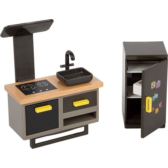 small foot Wooden Dollhouse with Terrace