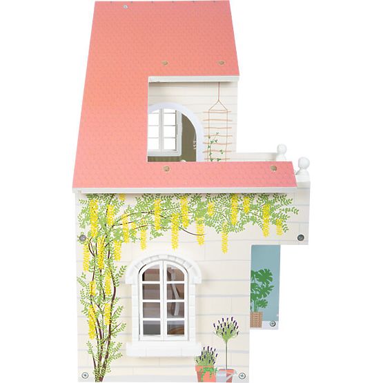 small foot Wooden Dollhouse with Terrace