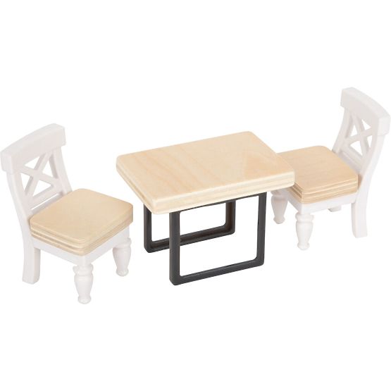 small foot Wooden Dollhouse with Terrace