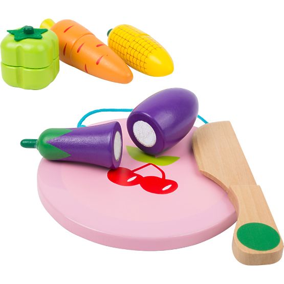 small foot Wooden Fruit and Vegetable Set - Damaged Packaging