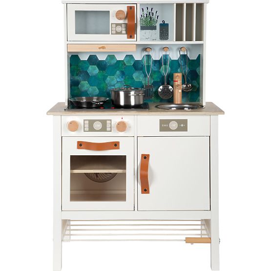 small foot Wooden Kitchen Tasty White