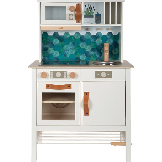 small foot Wooden Kitchen Tasty White