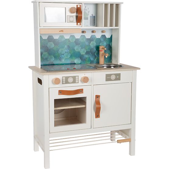 small foot Wooden Kitchen Tasty White