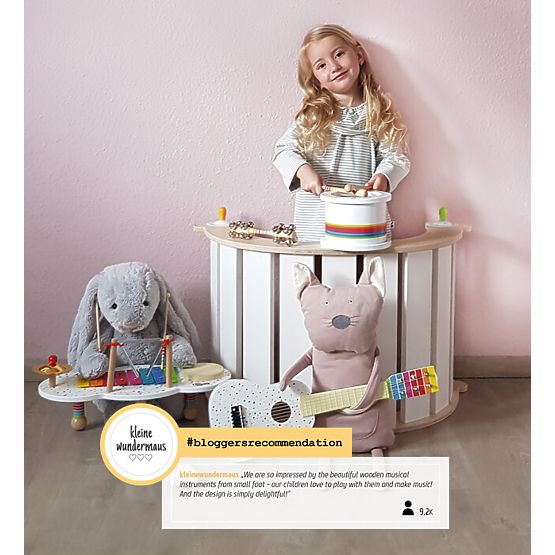 small foot Wooden Musical Set with Polka Dots