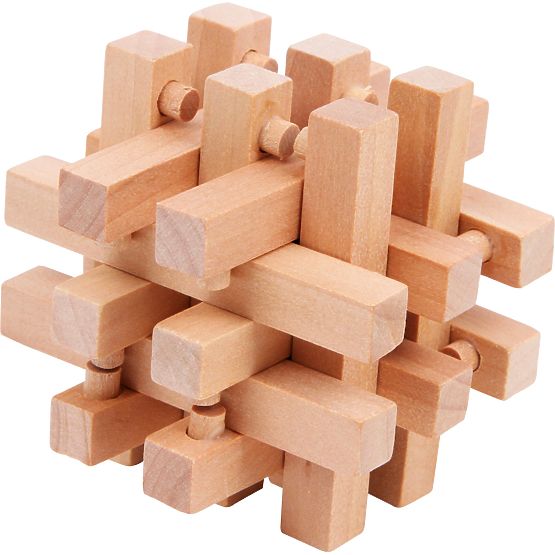 Small Foot Wooden puzzles set 4 pcs
