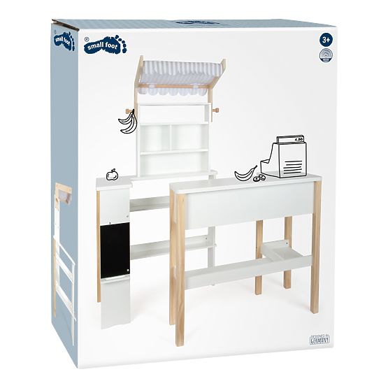 small foot Wooden Sales Stand Fresh