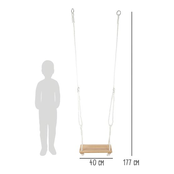 small foot Wooden Swing 3-in-1