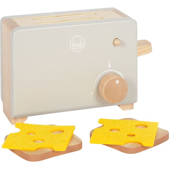 small foot Wooden Toaster Tasty Grey