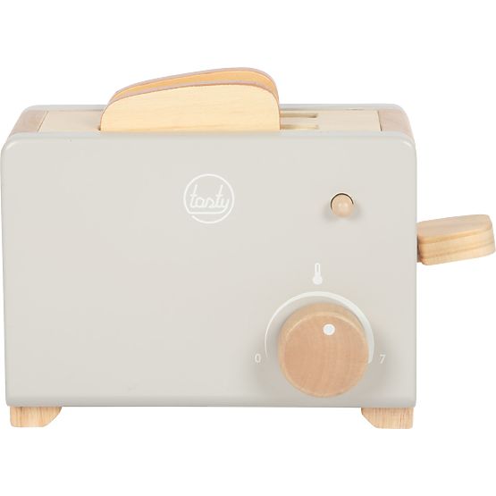 small foot Wooden Toaster Tasty Grey