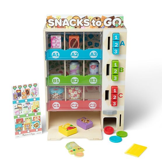 Snack Vending Machine - Melissa Toy Vending Machine