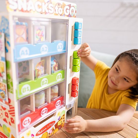 Snack Vending Machine - Melissa Toy Vending Machine