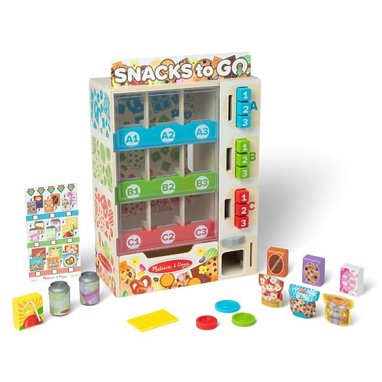 Snack Vending Machine - Melissa Toy Vending Machine