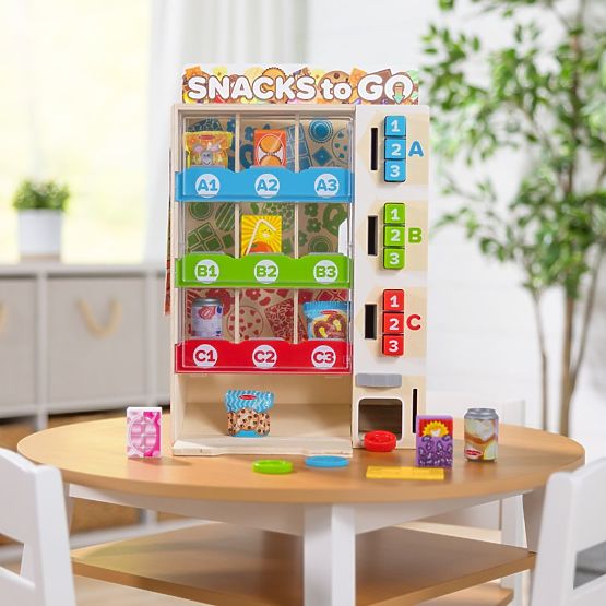 Snack Vending Machine - Melissa Toy Vending Machine