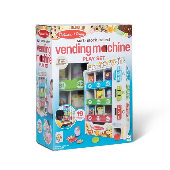 Snack Vending Machine - Melissa Toy Vending Machine
