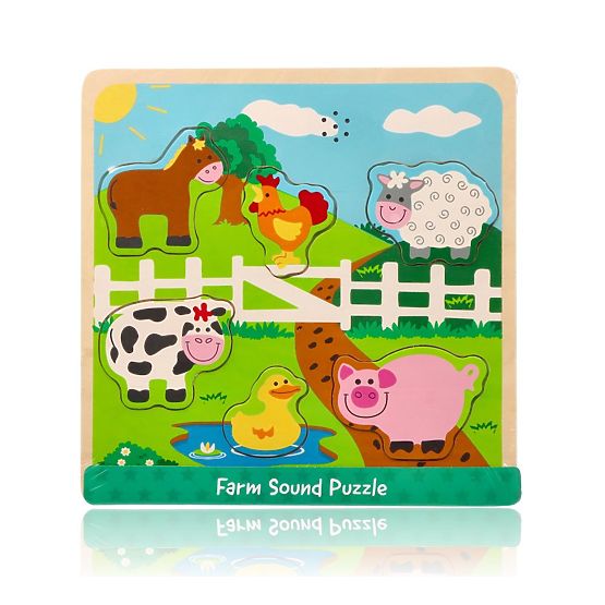 Sound Puzzle - Farm Animals
