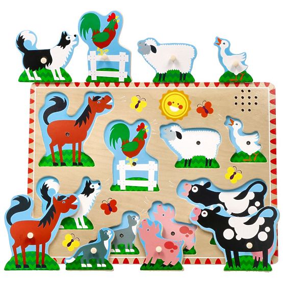 Sound Puzzle - Farm Animals