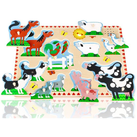 Sound Puzzle - Farm Animals