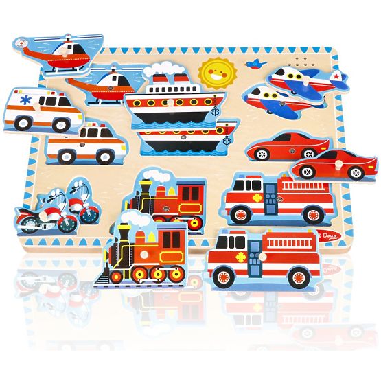 Sound Puzzle - Vehicles - Musical Puzzle