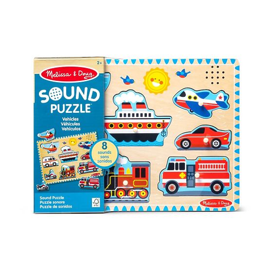 Sound Puzzle - Vehicles - Musical Puzzle