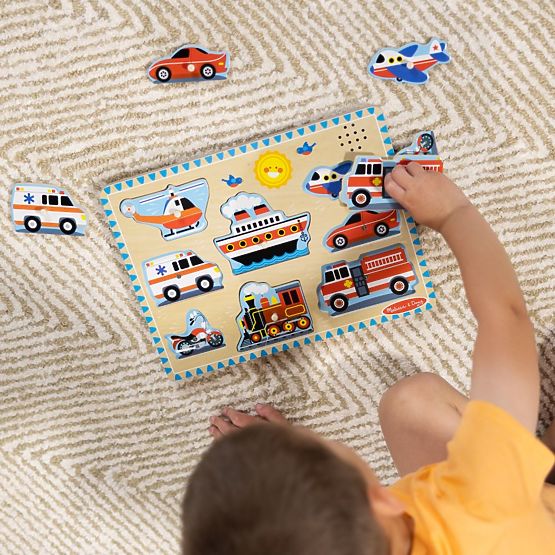 Sound Puzzle - Vehicles - Musical Puzzle