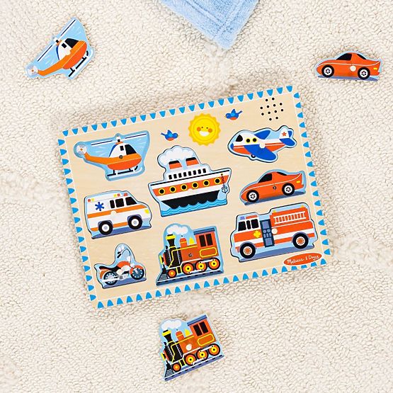 Sound Puzzle - Vehicles - Musical Puzzle