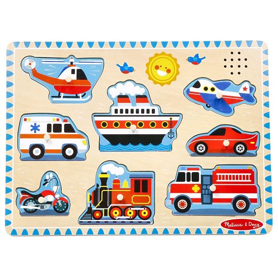 Sound Puzzle - Vehicles - Musical Puzzle