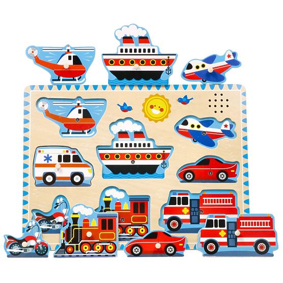 Sound Puzzle - Vehicles - Musical Puzzle
