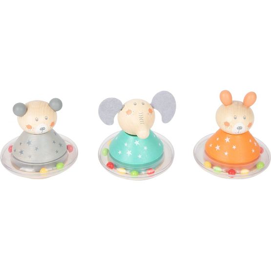 Spinning Toy with Rattle