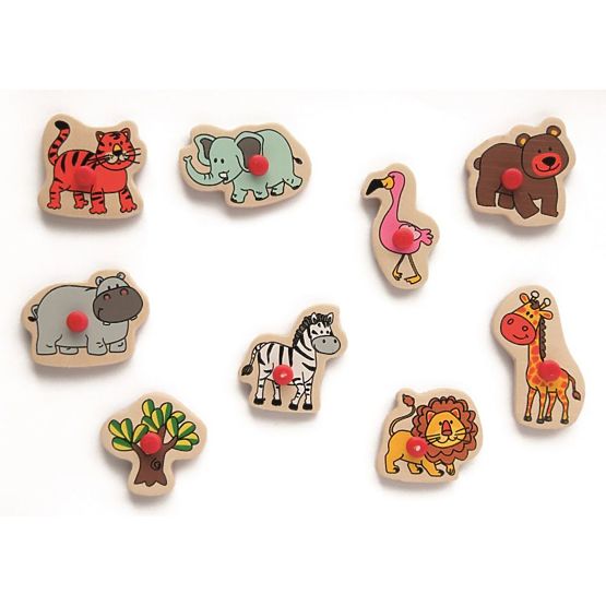 Stamps and puzzles 2 in 1 - Safari