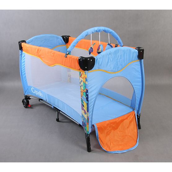 Standard Travel Cot - Blue