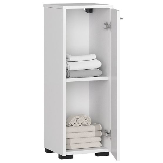 STANDING BATHROOM CABINET FIN S30 1D WHITE