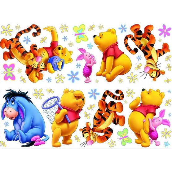 Stickers Teddy bear Pooh