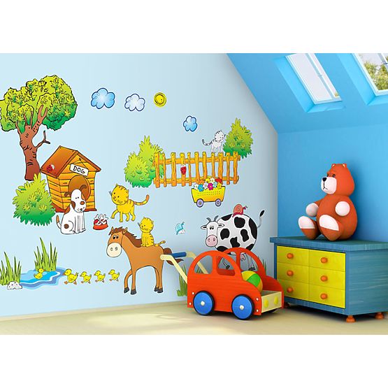 Stickers to wall Farm