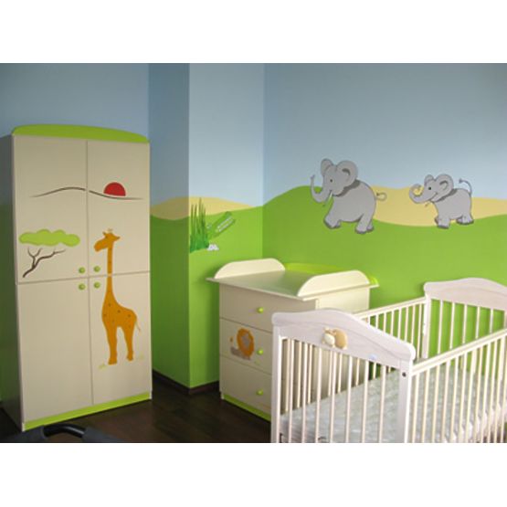 Stickers to wall Safari