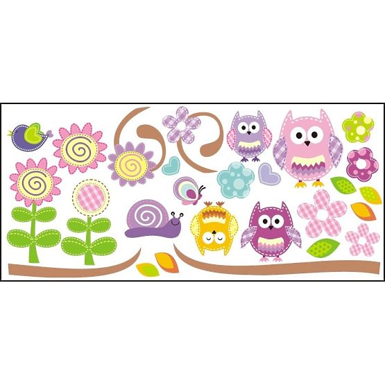 Stickers to window - Owlet - 0,3 m2